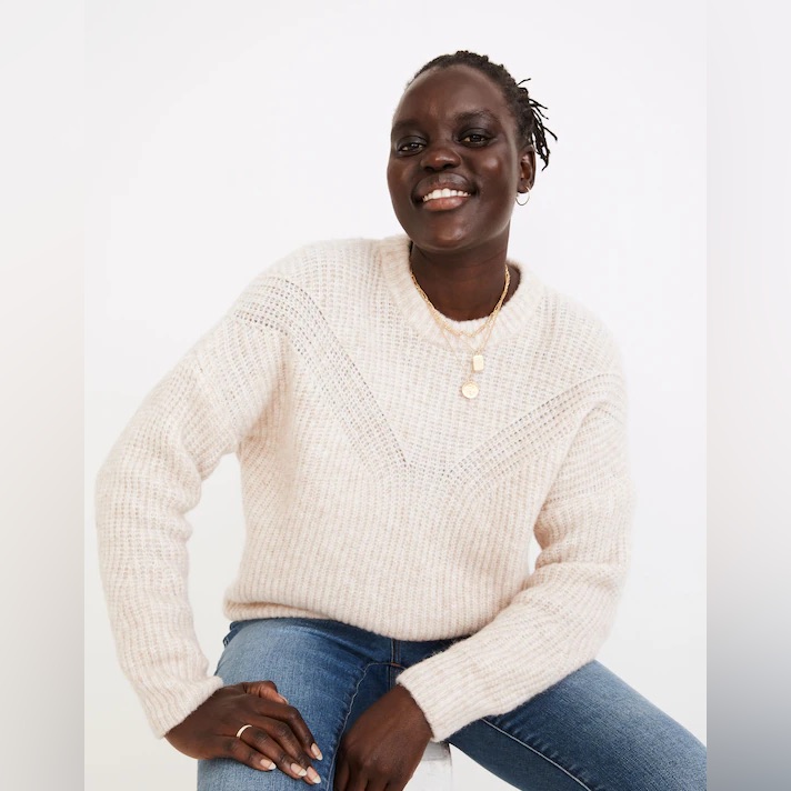 Madewell Belfiore Ribbed Pullover Sweater